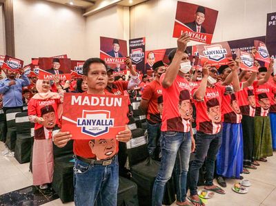 Relawan Pendekar Tangguh Kompak Dukung LaNyalla Nyapres 2024