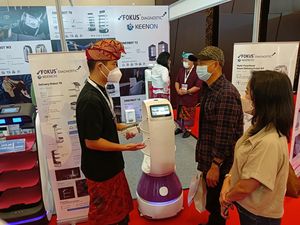 Robot Layani Tamu Hotel Bakal Ada di KTT G20 Bali Robot Layani Tamu Hotel Bakal Ada di KTT G20 Bali