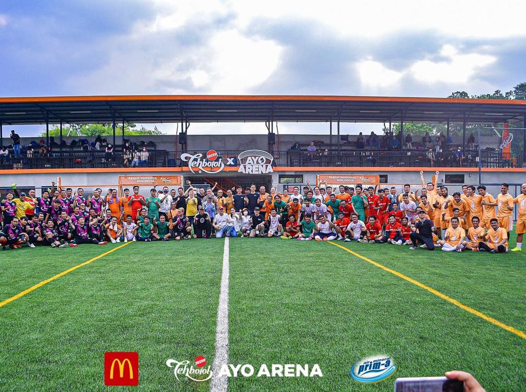Lapangan Sepakbola Standar Internasional di Bogor Ganti Nama