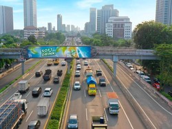 Ini Peran Penting TV Raksasa di Tengah Kemacetan Jakarta