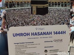 Biaya Umrah di Mega Travel Fair Kota Kasablanka, Rp 34-35,5 Juta per Jemaah