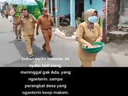 Saat Kades di Kediri Tergugah Lalu Kerahkan Perangkat Desa Antar Jenazah