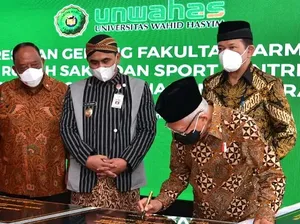 Wapres Maruf Amin Resmikan Gedung dan RS Unwahas Semarang