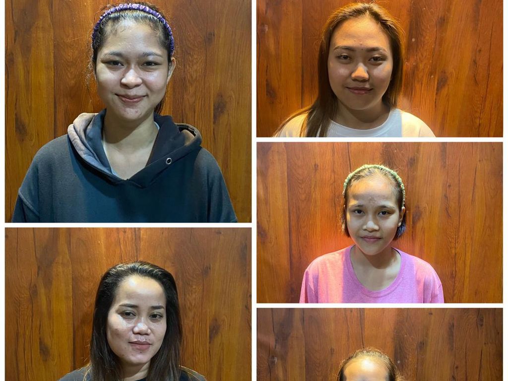 Tampang 5 Pengeroyok Wanita di THM Hotel Banjarmasin gegara Rebutan Pria