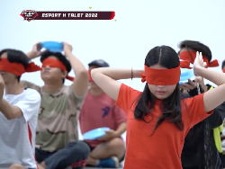 Peserta Esports X Talent Mandi Tepung hingga Adu By One Mobile Legend