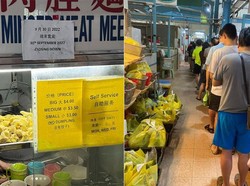 Gokil! Pelanggan Rela Antre 4 Jam Demi Makan Mie Babi Ini Terakhir Kali