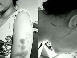 Ternyata Pacar Wanita Dipukuli Polwan di Pekanbaru Polisi