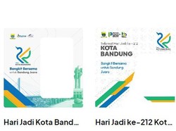 Link Twibbon HUT ke-212 Tahun Kota Bandung, Buat Update di Medsos