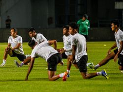 Latihan Timnas Indonesia Jelang FIFA Matchday Lawan Curacao