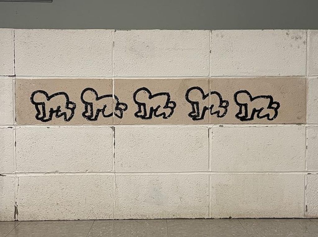 Mural Keith Haring Berusia 41 Tahun Direstorasi