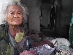 Nenek Asal Ponorogo Hidup di Rumah Penuh Sampah Tak Mau Dipindah ke Dinsos