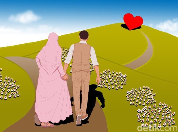 Nikah Beda Agama Bisa Diperjuangkan di Pengadilan/Foto : detik.com/Edi Wahyono