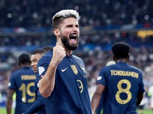 Giroud Kini Pencetak Gol Tertua di Timnas Prancis
