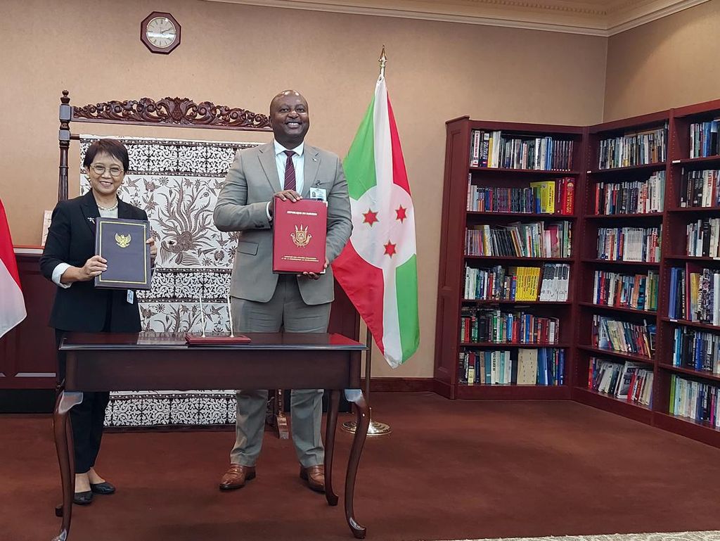 RI dan Burundi Sepakati Perjanjian Bebas Visa Diplomatik