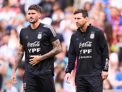 Viral Messi Ditampar De Paul di Latihan Timnas Argentina