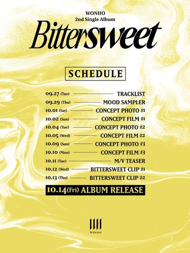 Siap Comeback, Wonho Umumkan Tanggal Rilis 'Bittersweet'