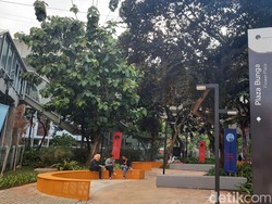 Diresmikan Anies Jadi Taman Literasi, Taman di Blok M Jadi Oke Banget