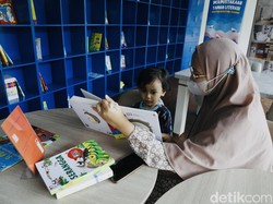 Taman Literasi Baru di Blok M, Taman Ramah Ibu dan Anak