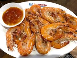 Lezatnya Juara! Udang Rebus di Restoran Seafood Favorit Chenle NCT