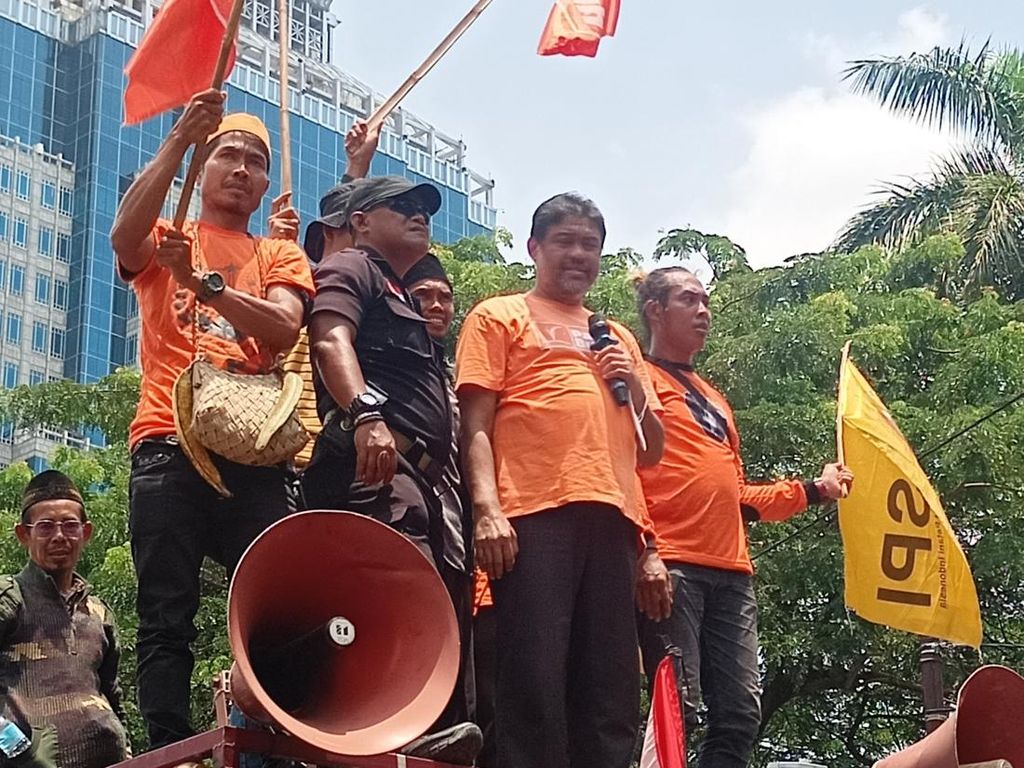Said Iqbal Ungkit Sukarno Lahirkan UU Pokok Agraria tapi Kini Petani Digusur Said Iqbal Ungkit Sukarno Lahirkan UU Pokok Agraria tapi Kini Petani Digusur