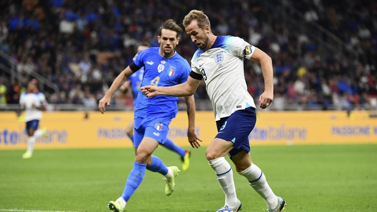 Inggris kalah 0-1 dari Italia, menghadirkan catatan buruk. (Foto: Anadolu Agency via Getty Images/Anadolu Agency)