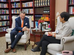 Menlu RI Suarakan Kondisi Masyarakat Rohingya saat Bertemu Presiden ICRC