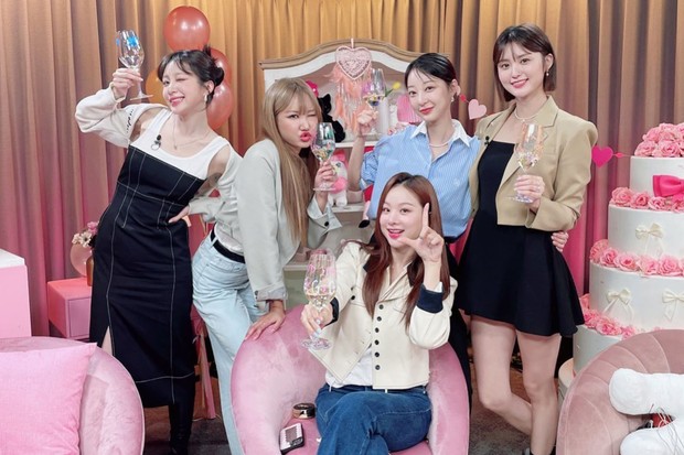 Potret EXID di acara Naver NOW