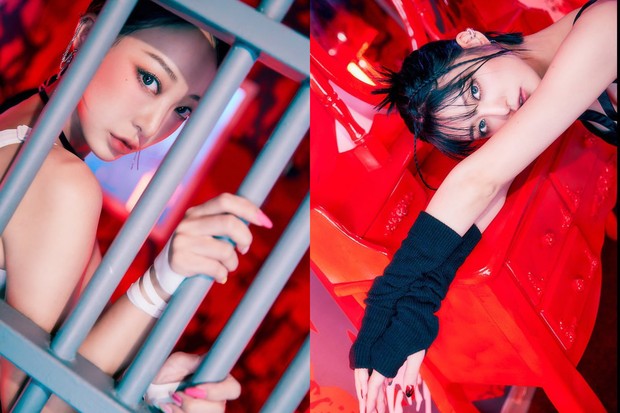 Potret Hye Lim dan Jung Hwa dalam foto konsep single album X