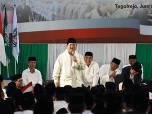 Kunjungi Ponpes API Tegalrejo, Prabowo Didoakan Jadi Presiden