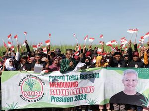 Petani Tebu Sulsel Deklarasi Dukung Ganjar Pranowo di Pilpres 2024