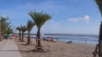 Potret Terkini Pantai Kuta di Tengah Penataan Samigita