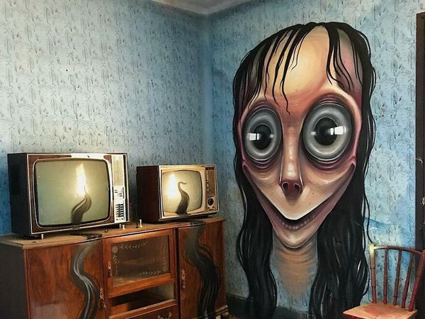 Wow! Grafiti Bangunan Terbengkalai yang Seram Tapi Mengagumkan