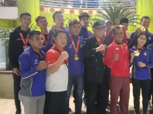 Tim Wushu DKI Juara Umum di Kejurnas Piala Presiden 2022