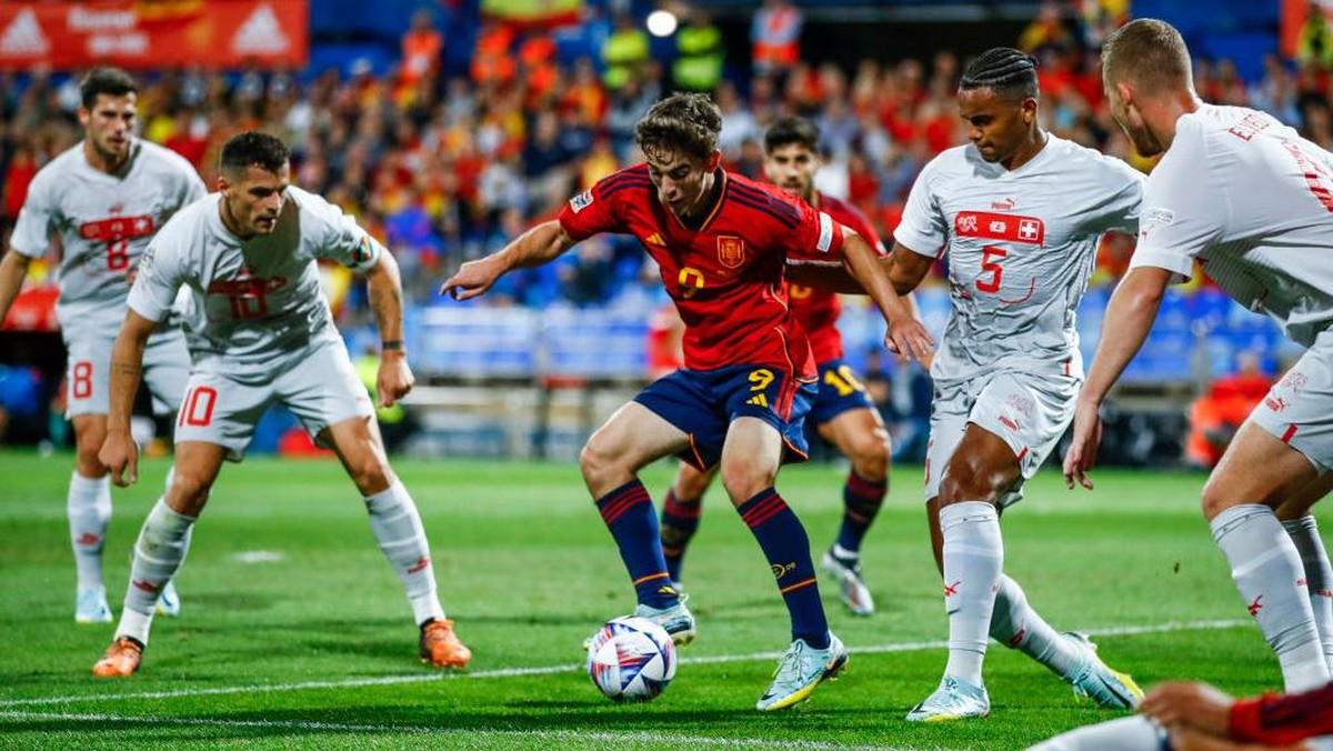 Spanyol tumbang dari Swiss (Foto: NurPhoto via Getty Images/NurPhoto)