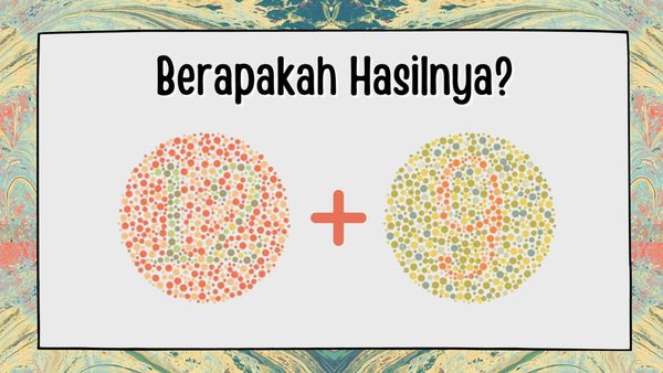 Tes Buta Warna Super Mudah! Harusnya dalam Hitungan Detik Sudah Kelar