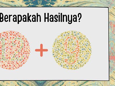 Tes Buta Warna Super Mudah! Harusnya dalam Hitungan Detik Sudah Kelar