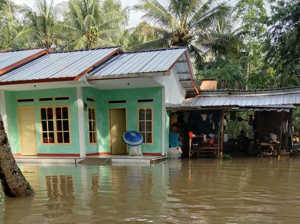 Banjir Rendam 3 Desa di Pangandaran