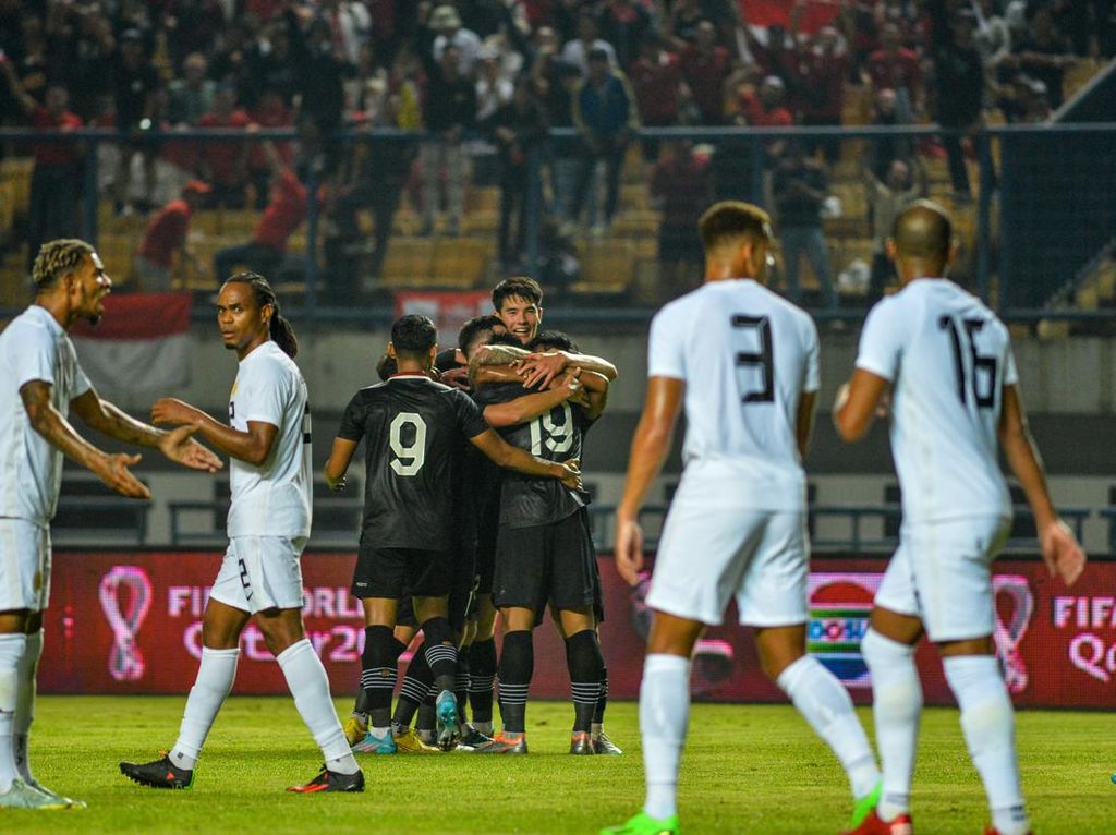 Indonesia Vs Curacao 1-0 di Babak 1, Pemain PSM Yakob Nyaris Bikin Assist