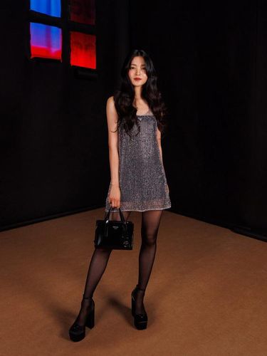 Kim Tae Ri di Prada Fashion Show Milan Fashion Week