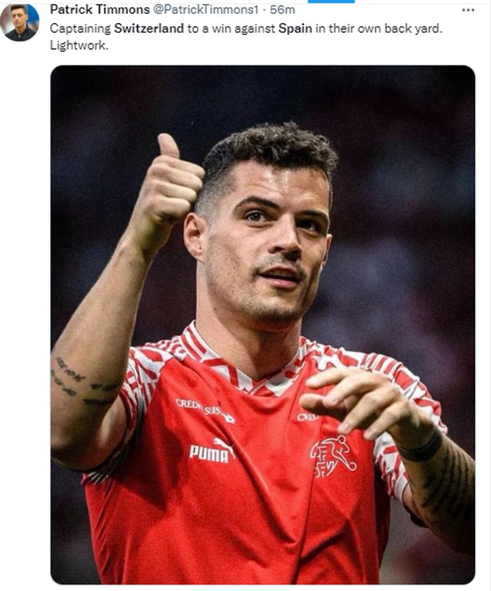 Meme Timnas Spanyol Meme kekalahan Timnas Spanyol dari Swiss di UEFA Nations League 2022/2023.