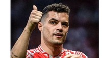 Granit Xhaka disebut-sebut jadi pemain kunci Swiss dalam menaklukkan Spanyol di Negeri Matador. (Foto: Twitter)