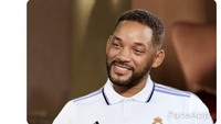 Fans Real Madrid santai saja Timnas Spanyol kalah, sebab yang jadi sasaran olok-olok adalah penggawa-penggawa Barcelona. Ya, ampun! (Foto: Twitter)