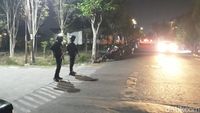 Potret Suasana TKP Ledakan di Asrama Brimob Grogol Indah Sukoharjo