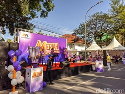 Meriah Bareng Bank Mega di Makassar, Ajak Warga Gemar Menabung