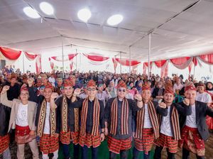 Relawan Ganjar Gelar Pentas Kesenian & Bantu Tingkatkan UMKM Lampung