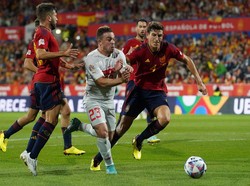 Spanyol Vs Swiss: Tim Matador Tumbang di Kandang