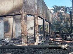 Vila Milik Bule di Buleleng Terbakar Habis, Kerugian Sekitar Rp 1 M