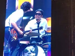 Aksi Kocak Vincent Desta di Panggung Pestapora 2022