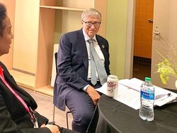 Momen Pertemuan Menkes Budi Gunadi Sadikin dan Bill Gates