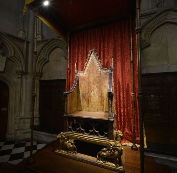 Coronation chair/Foto: Instagram.com/westminsterabbeylondon Keindahan Westminster Abbey